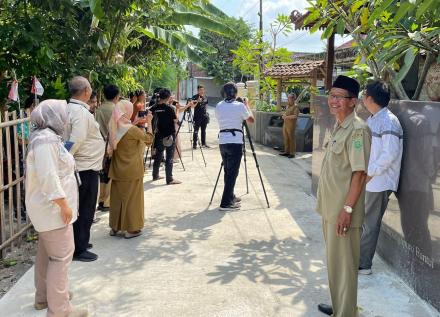 Syuting Program Saba Desa TVRI di Museum Wayang Beber